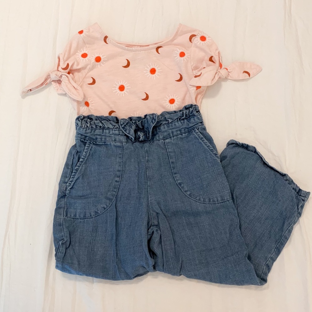 Genuine Kids by OshKosh | paper bag pants outfit